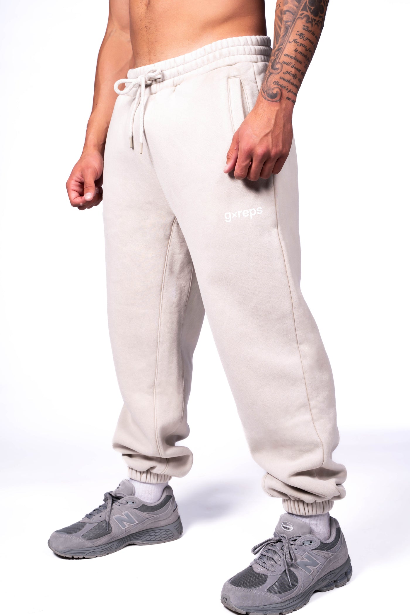 Frost Joggers — Oatmeal