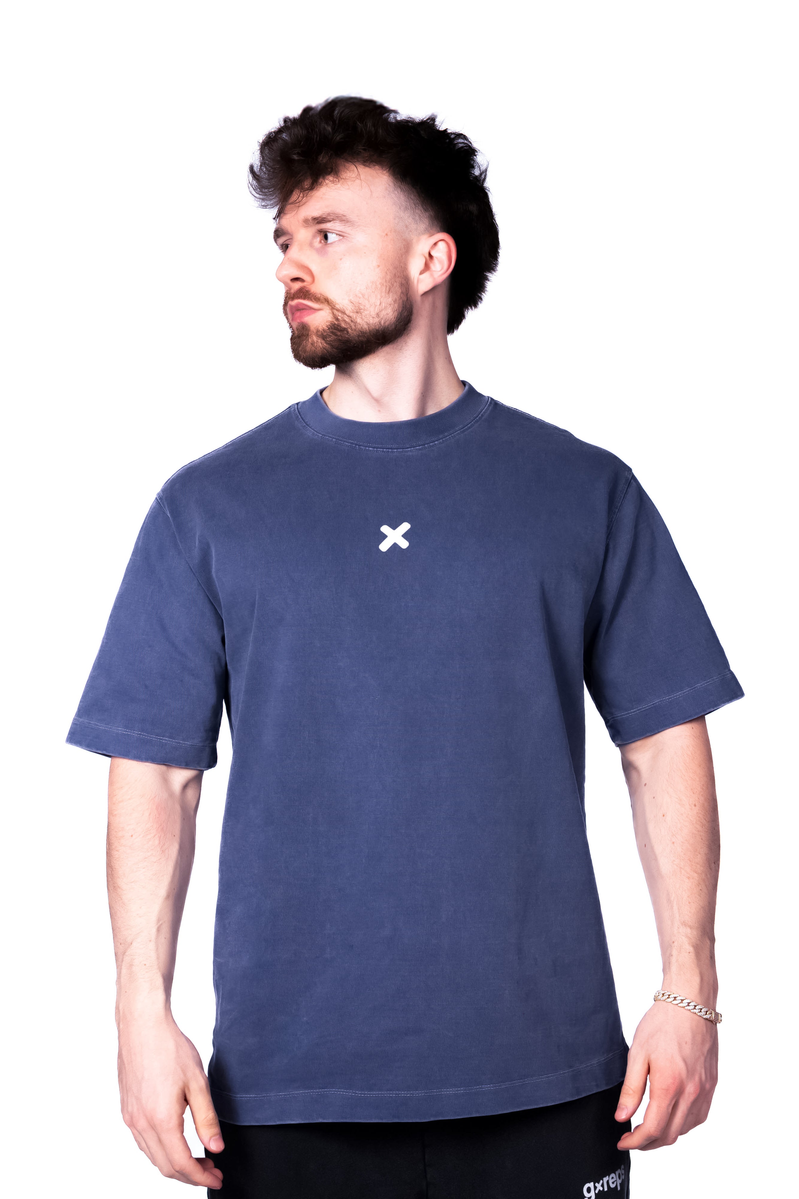 Core Heavyweight Tee — Navy
