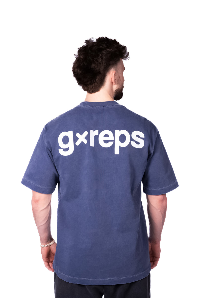 Core Heavyweight Tee — Navy
