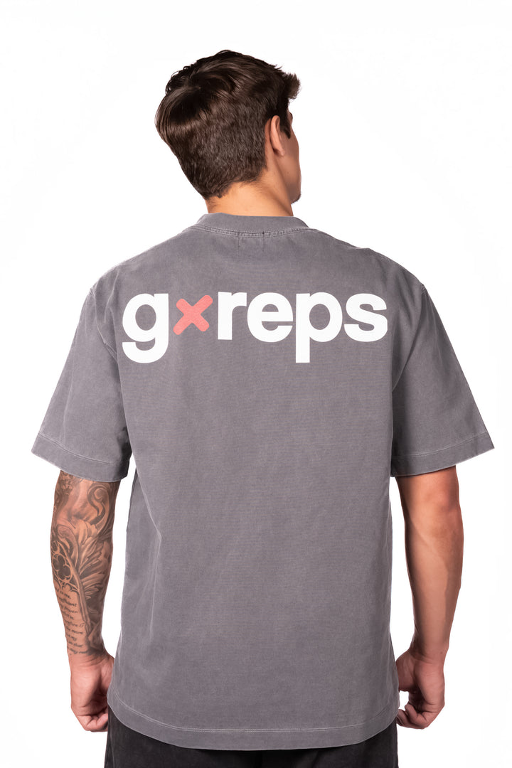 Core Heavyweight Tee — Grey