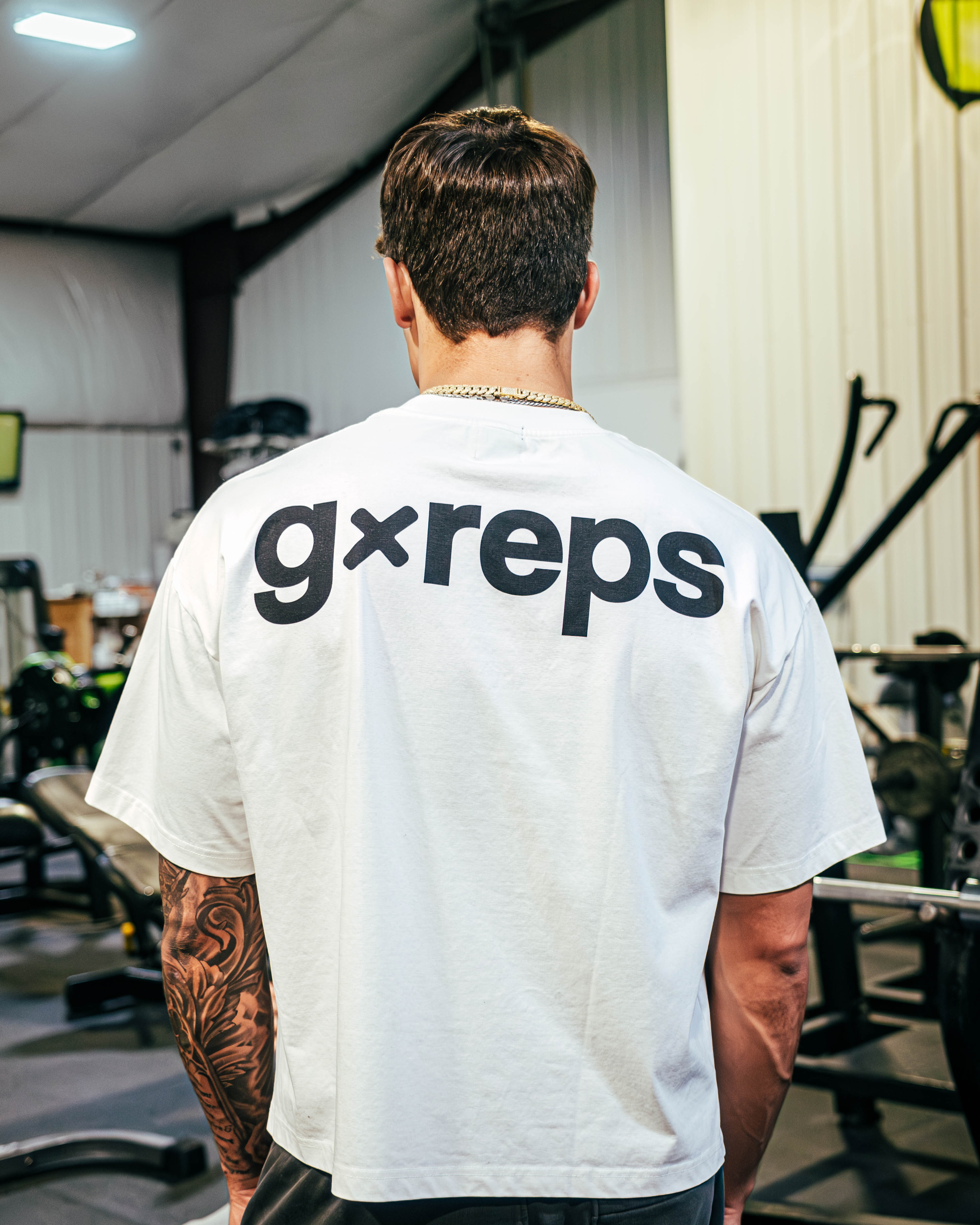 Core Boxy Tee — White