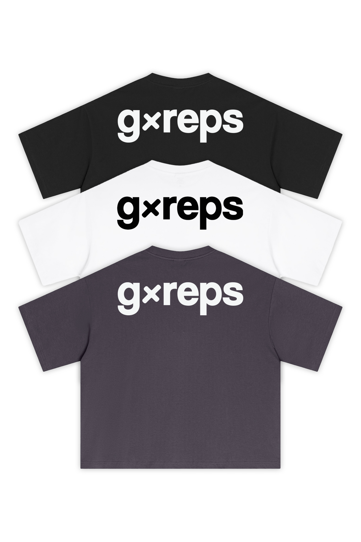 Core Boxy Tee — 3-Pack