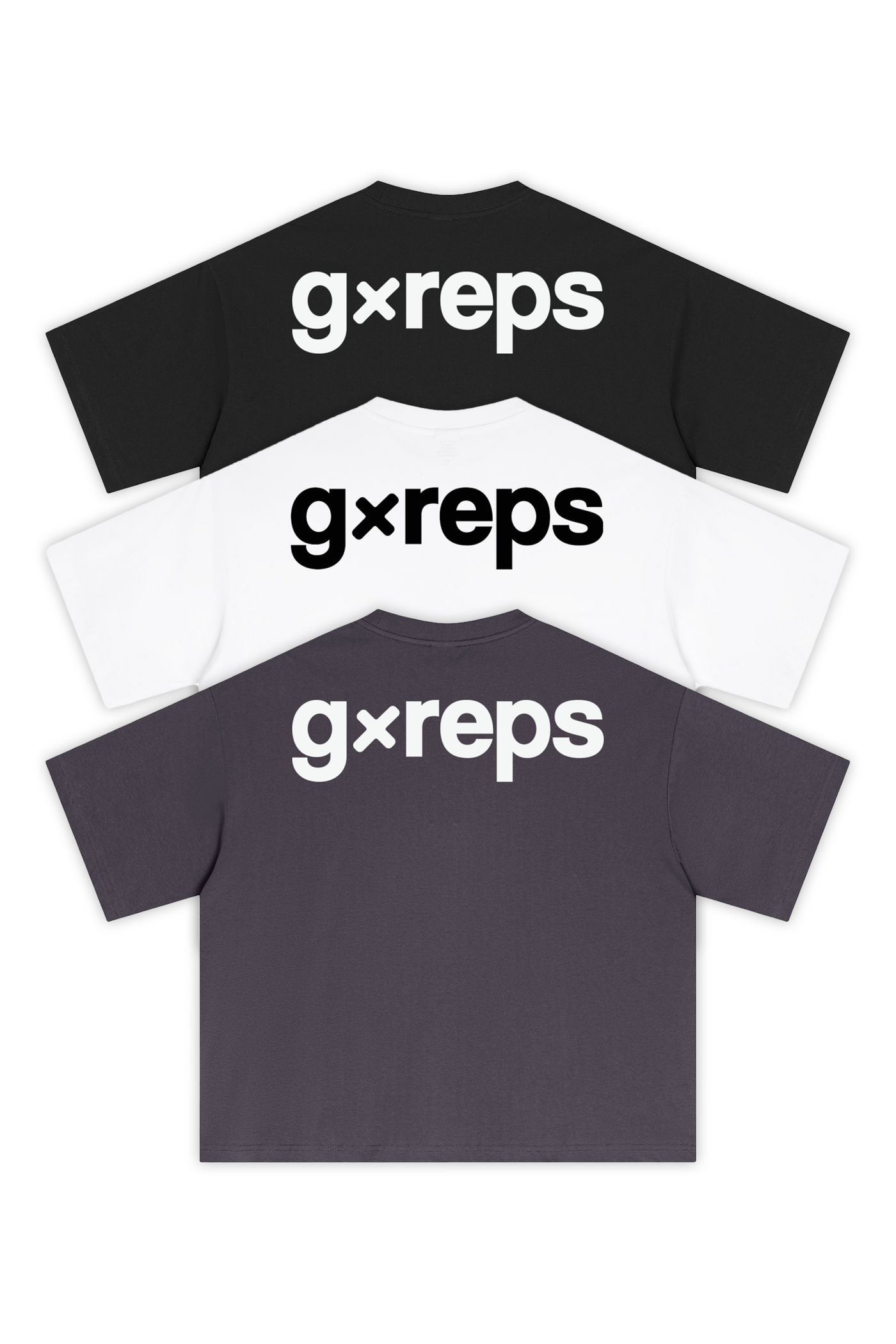 Core Boxy Tee — 3-Pack