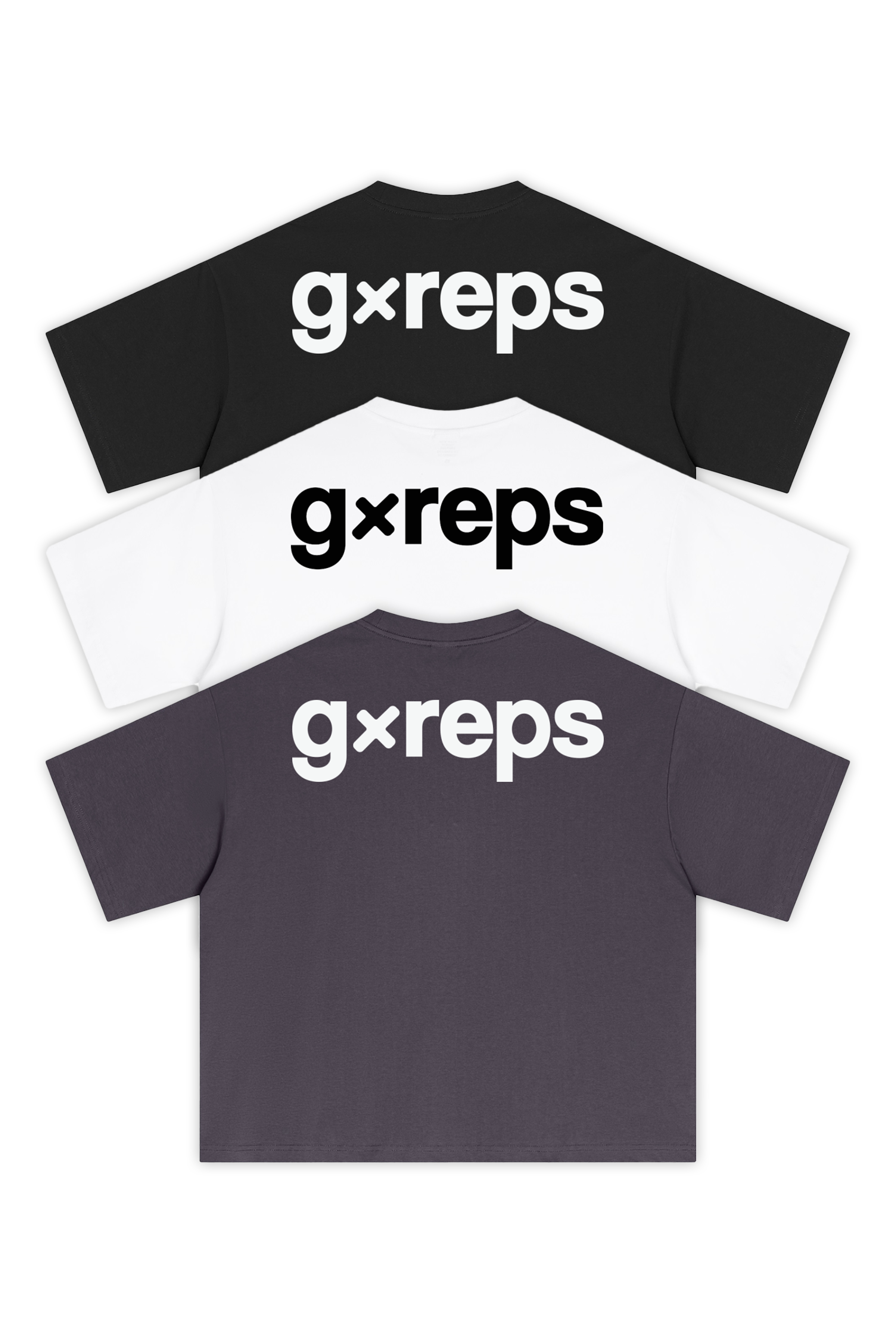 Core Boxy Tee — 3-Pack