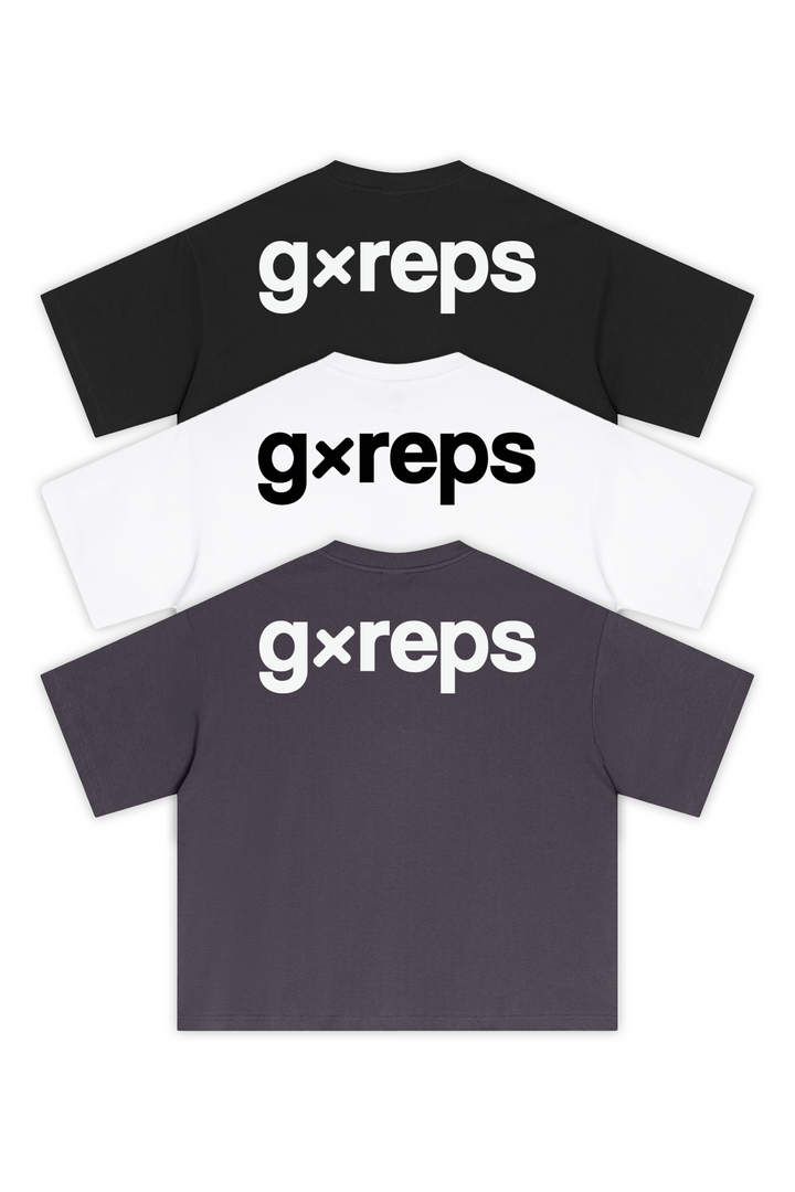 Core Boxy Tee — 3-Pack