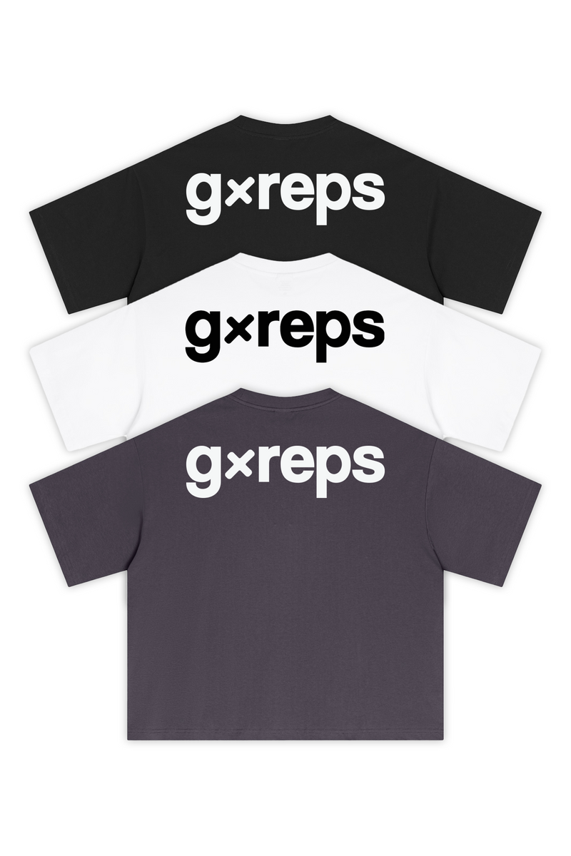 Core Boxy Tee — 3-Pack
