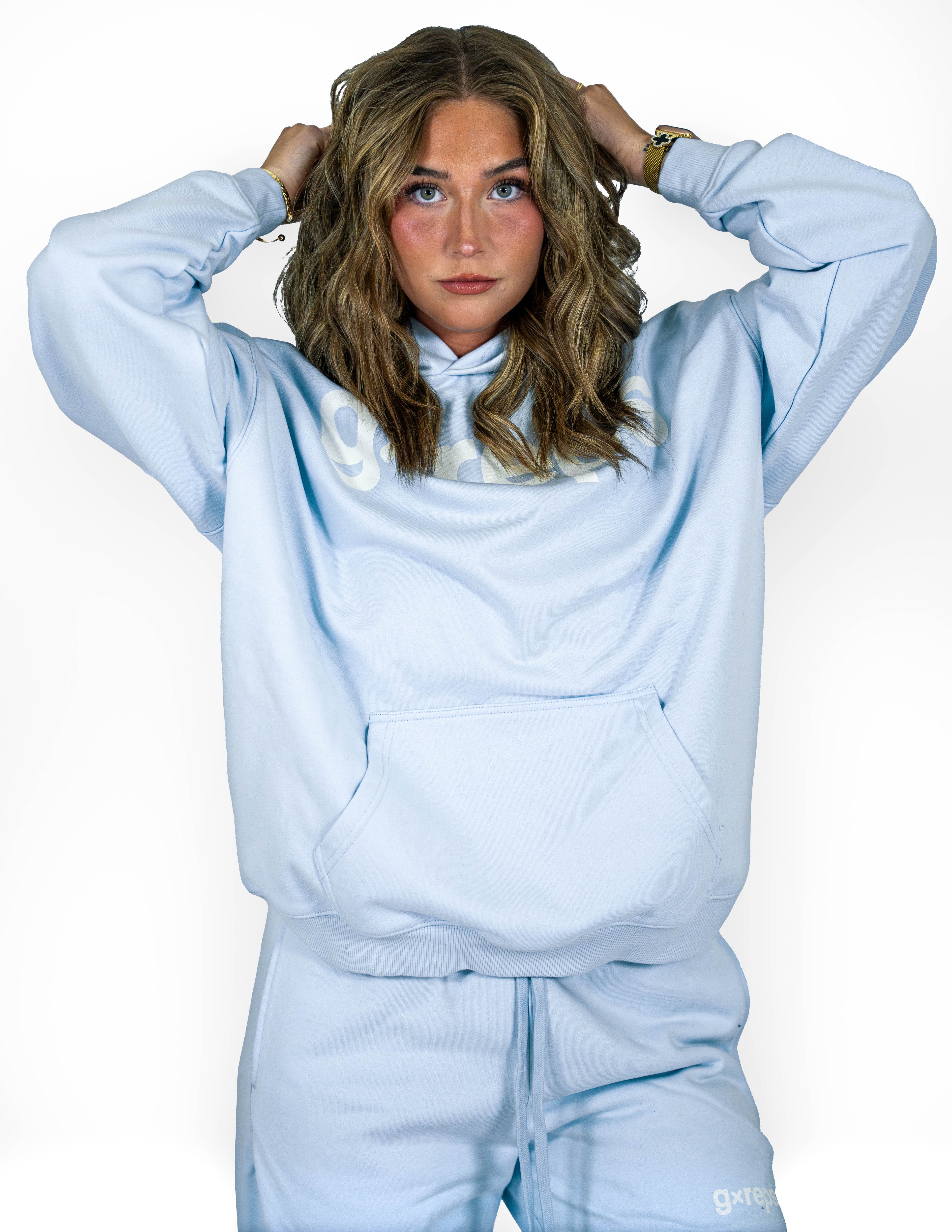 Form Heavyweight Hoodie — Blue