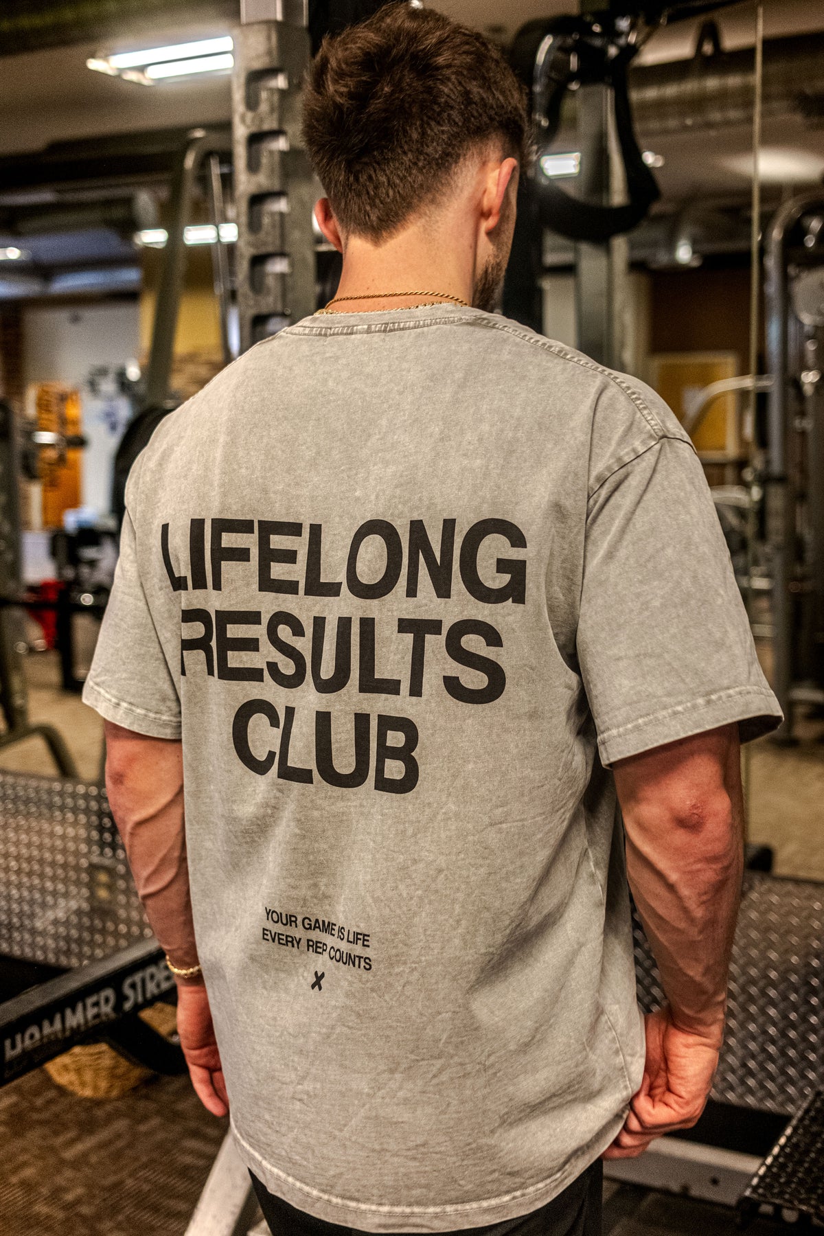 Lifelong Results Club Tee - Gray