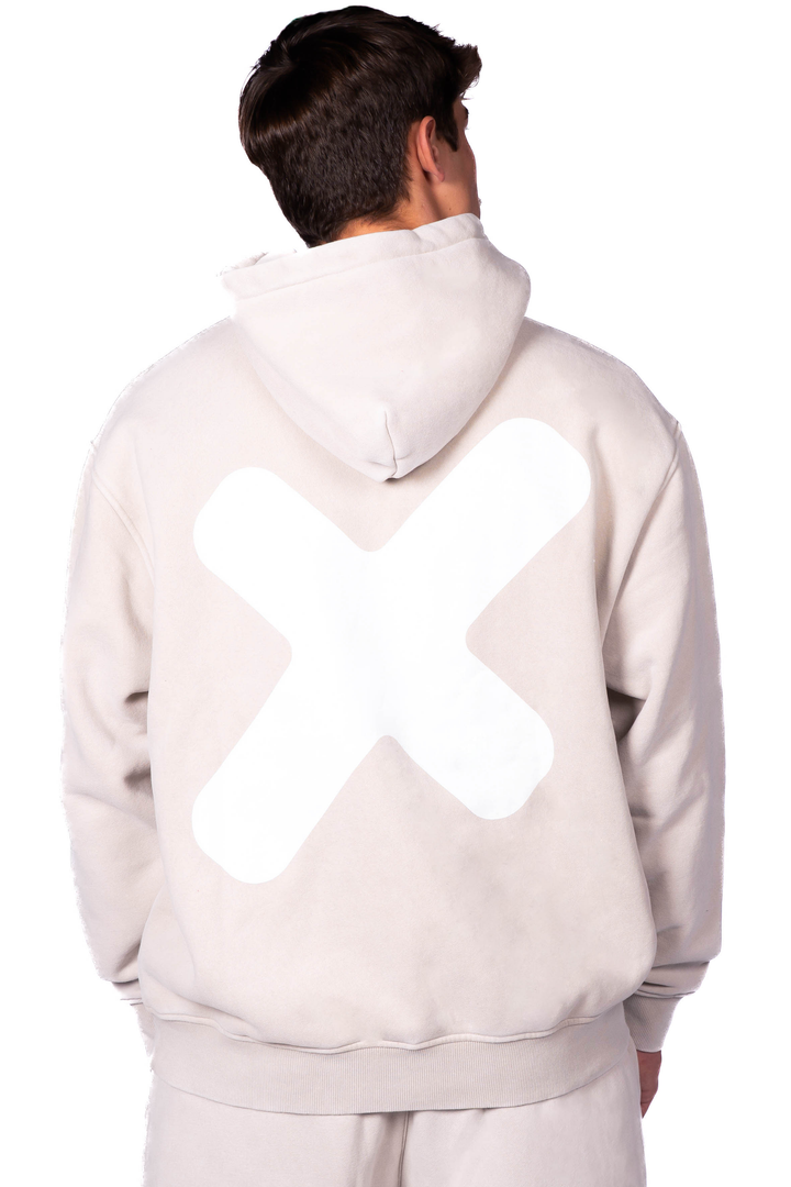Frost Oversized Hoodie — Oatmeal