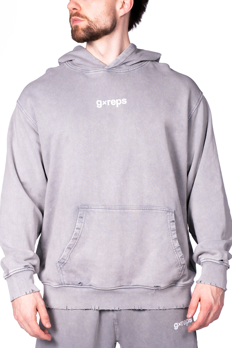 Rawcut Heavyweight Hoodie — Grey