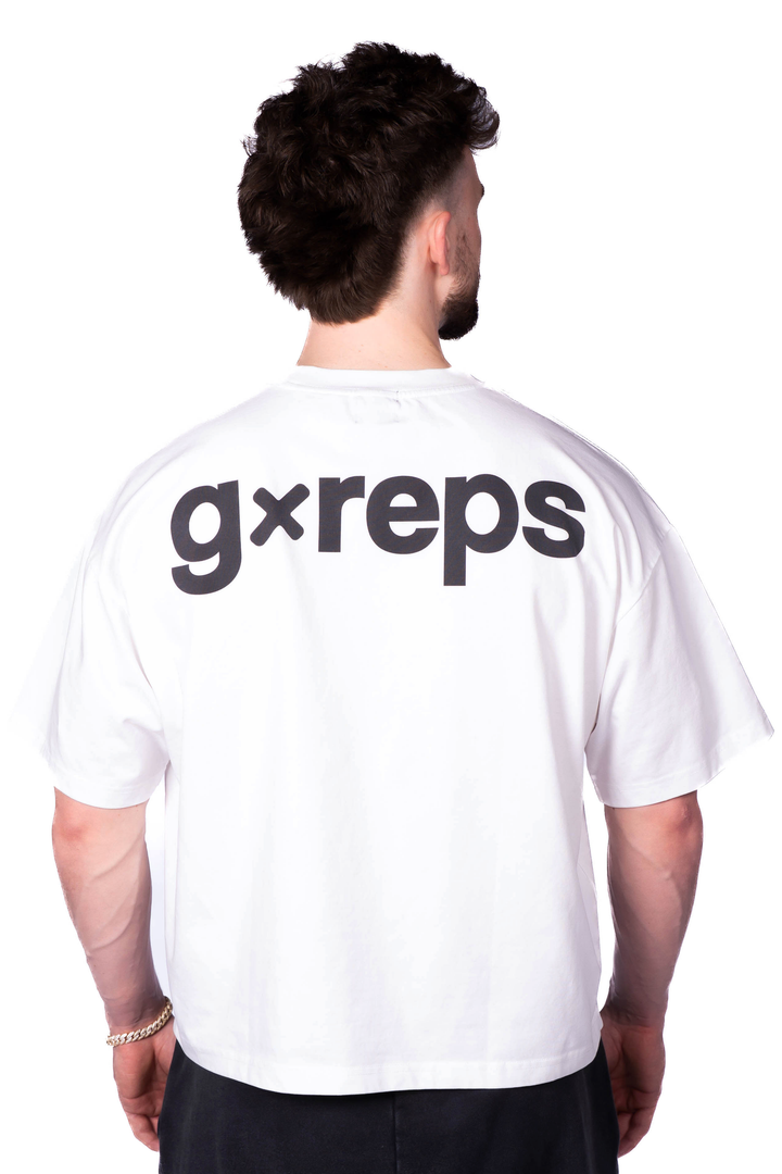Core Boxy Tee — White